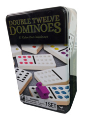 DOUBLE-TWELVE  DOMINOS